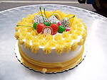 生日蛋糕 美味 健康 忌廉 水果