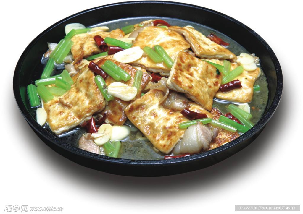 铁板煎豆腐