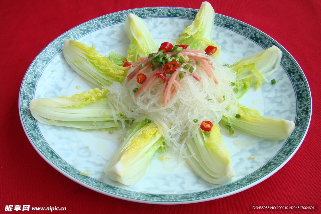 蒜茸粉丝娃娃菜
