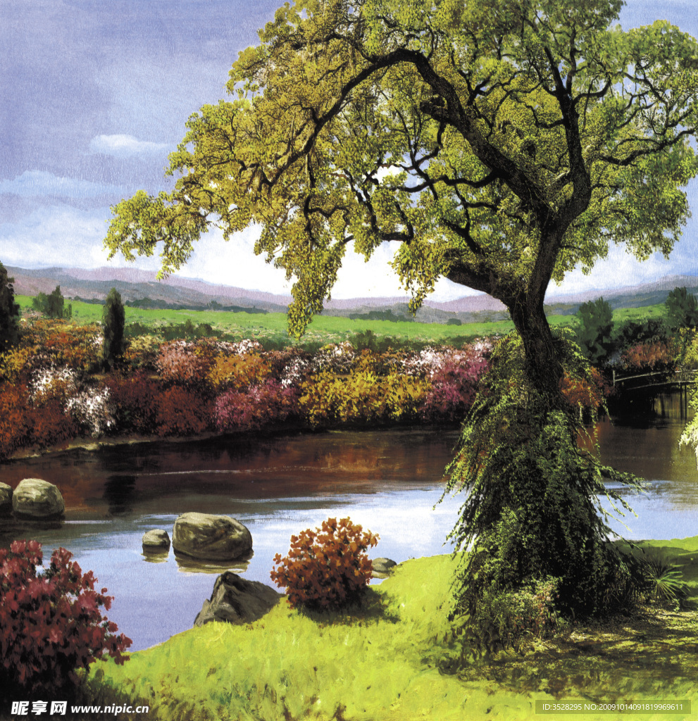 油画风景