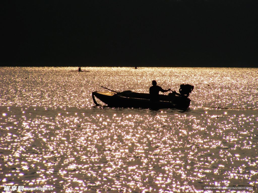 玄武湖夕阳掠影