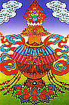 吉祥八宝图 金鱼 宝瓶 宝伞 莲花 白海螺 胜利幢 吉祥结 法轮 05