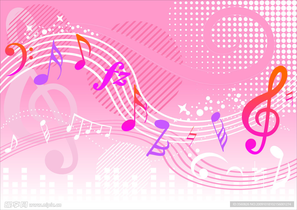 曲 背景素材