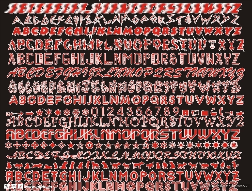 字母