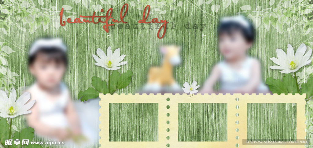 儿童摄影模板BeatifulDay09