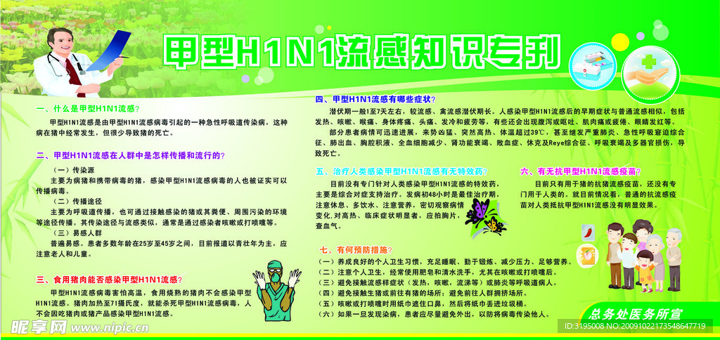 甲型H1N1流感知识专刊