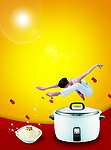 电饭锅广告效果图