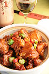 红烧鳄鱼肉