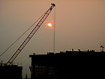 建筑黄昏！