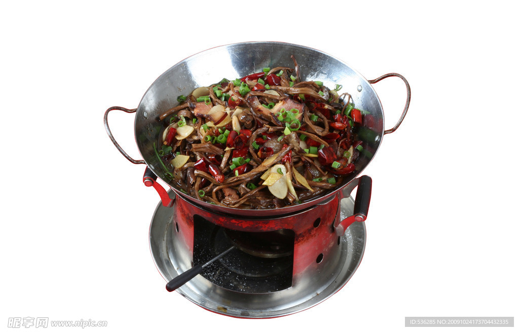 干锅茶树菇