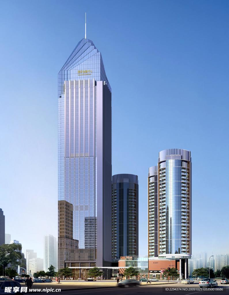 国际金融中心 日景