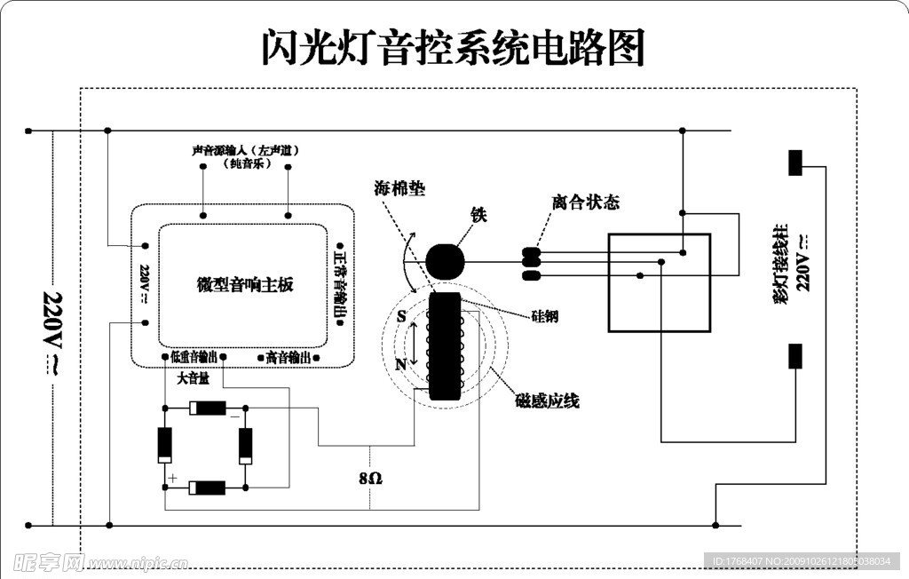 自制声场电路图