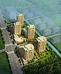 市区公馆鸟瞰图