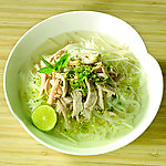 鸡丝河粉
