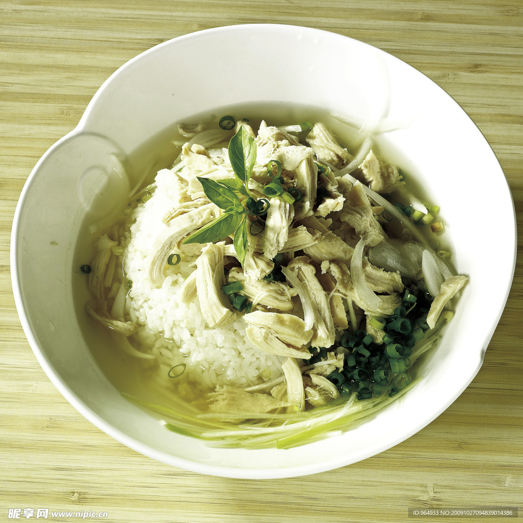 鸡丝泡饭