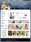 韩国服装网页模板