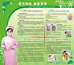 医院骨科展板