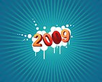 2009文字立体效果