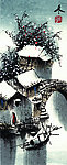 冬季古典背景