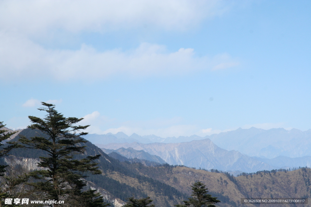 西岭雪山