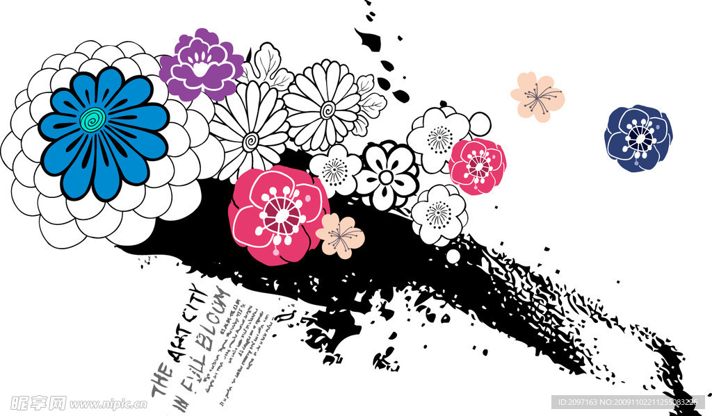 时尚花纹