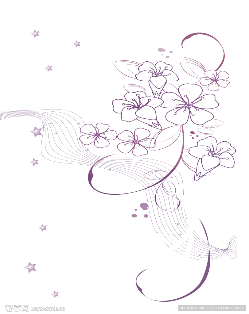 移门 花 思绪 花纹 花边