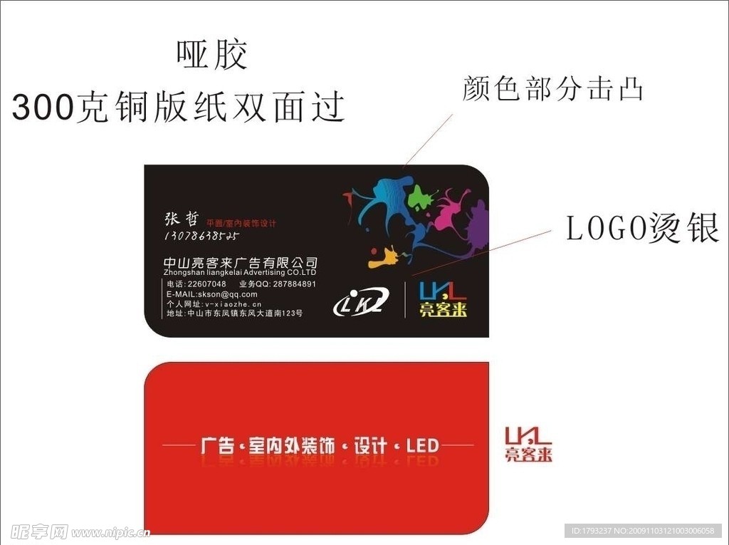 艺术名片