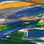 田园风光油画