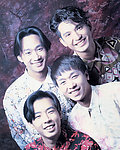BEYOND乐队四人经典合影