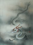 李尤俊的工笔生肖画 龙