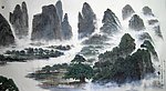 国画《盛世人间》