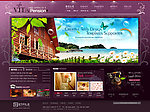 海景房网站模板6PSD