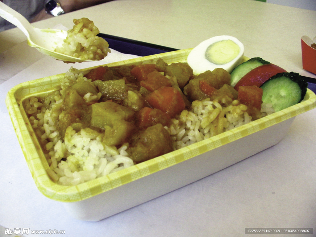 咖喱鸡饭