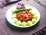 莲子扣肉