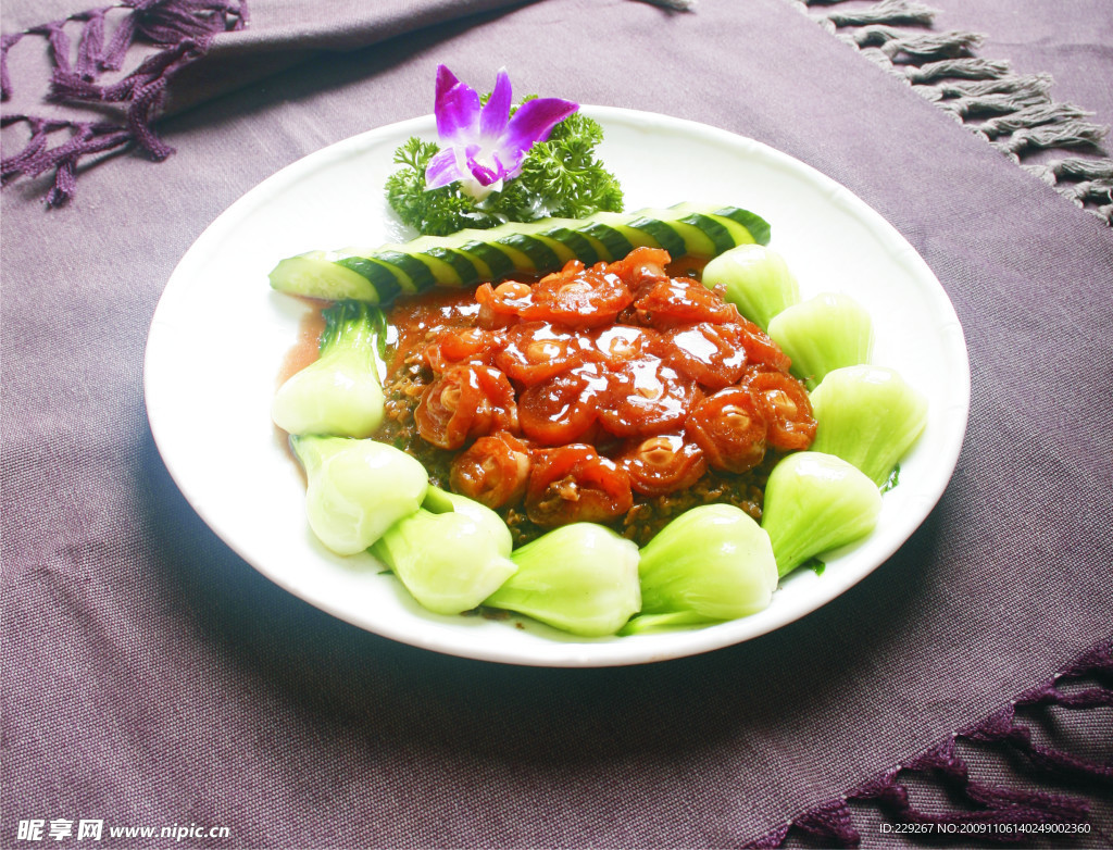 莲子扣肉