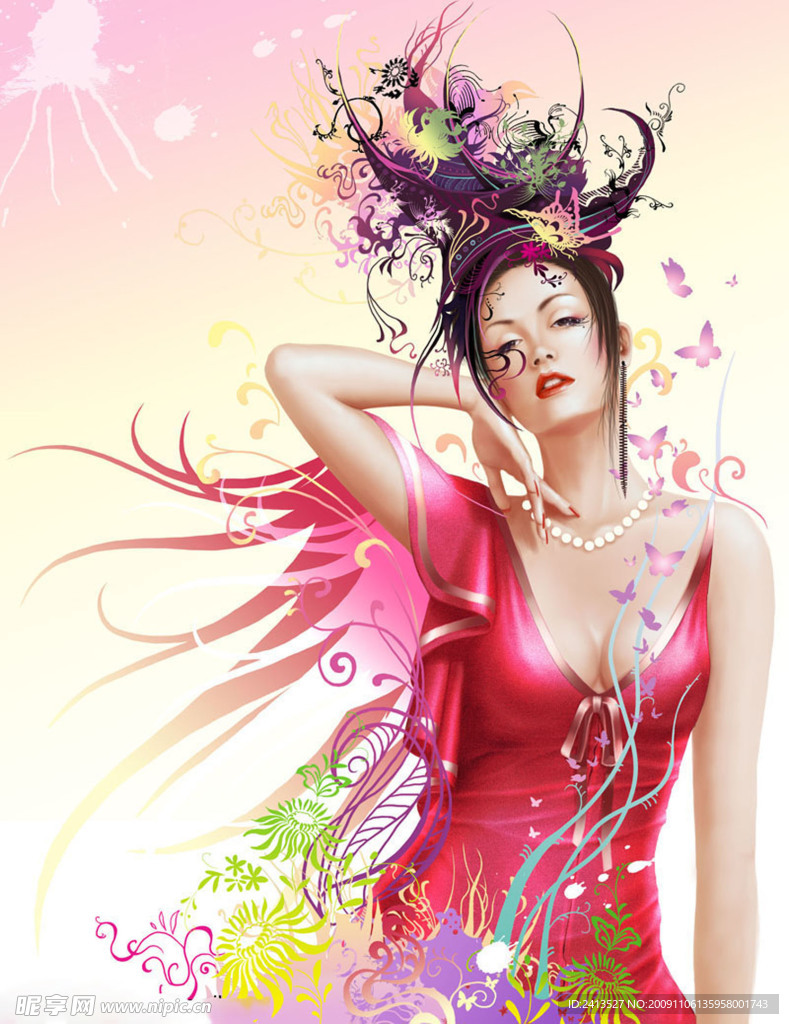 时尚美女