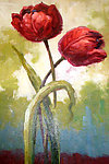 花朵油画