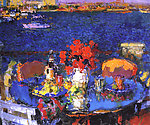海湾油画