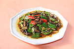 精美菜肴 美食 炒菜 青椒 传统美食
