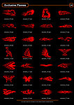 100款火焰图腾矢量素材