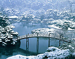 南湖雪景