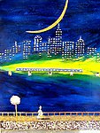 星夜漫步
