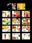 音乐餐厅菜谱(封面2张是分层的PSD文件)