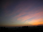城市黄昏