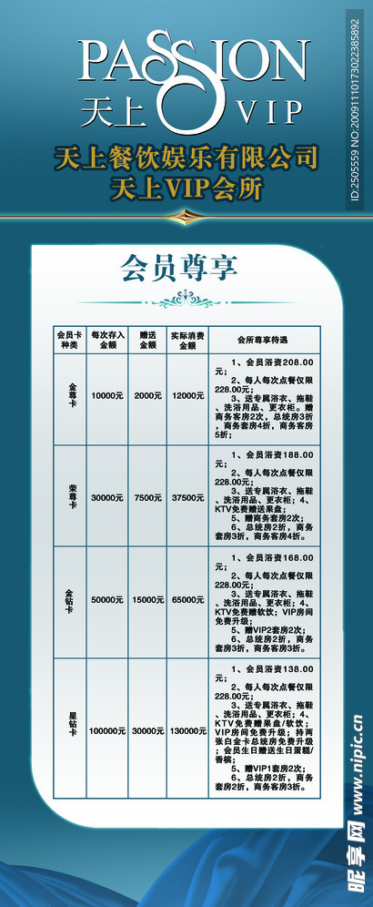 餐饮会所易拉宝