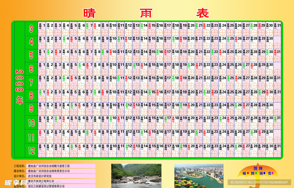 工地晴雨表