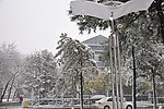 北京师范大学 雪景