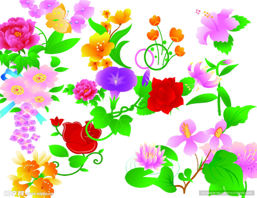 各式花儿