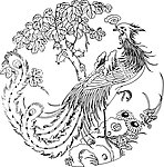 凤凰矢量图