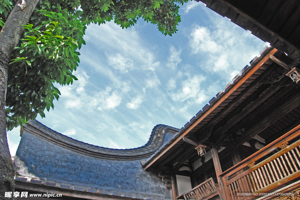 江南古民居景观
